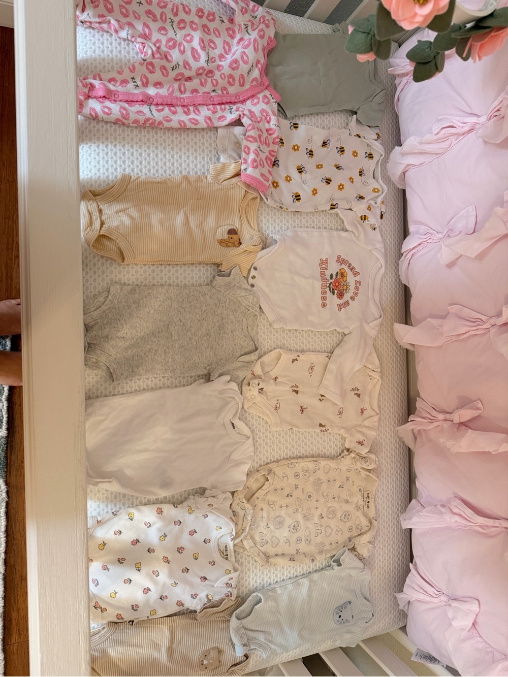 Organic rabbit bear, Carter’s, Huggies, burts bees BUNDLE